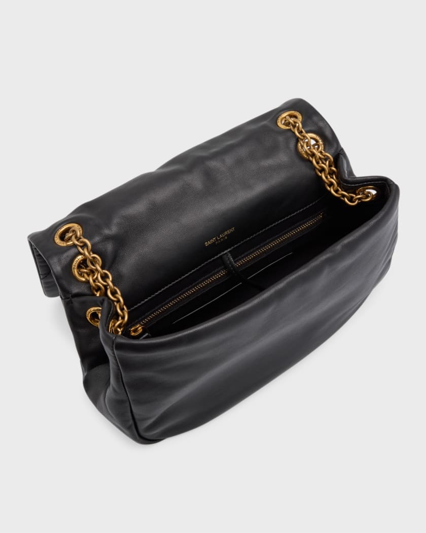 Jamie 4.3 Small YSL Shoulder Bag in Quilted Smooth Leather