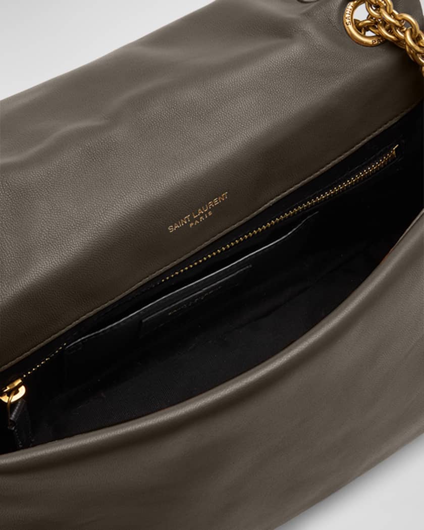 Jamie 4.3 Small YSL Shoulder Bag in Quilted Smooth Leather