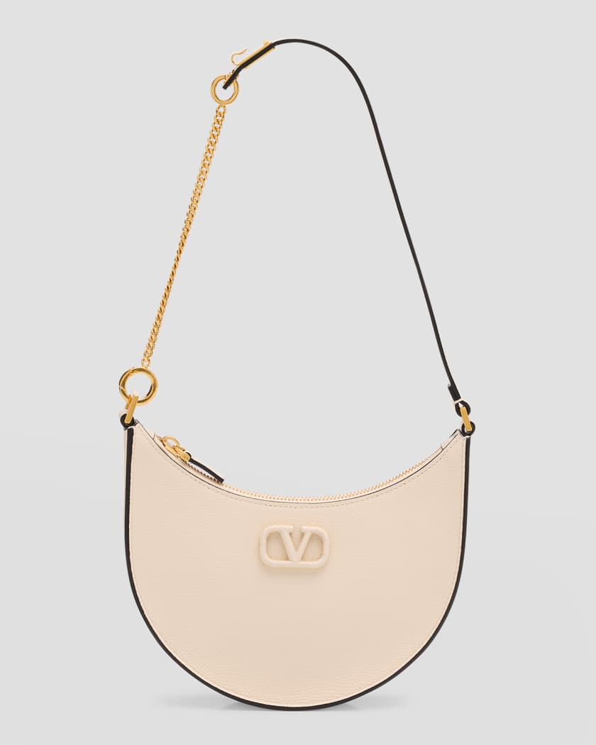 VLogo Mini leather shoulder bag