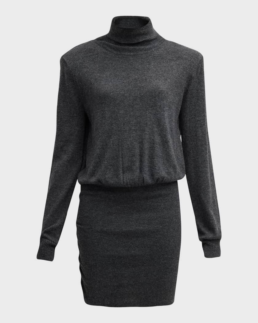 Alexandria Knit Turtleneck Mini Dress