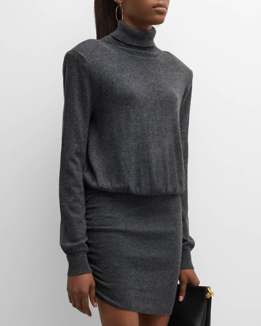 SER.O.YA Alexandria Knit Turtleneck Mini Dress | Neiman Marcus