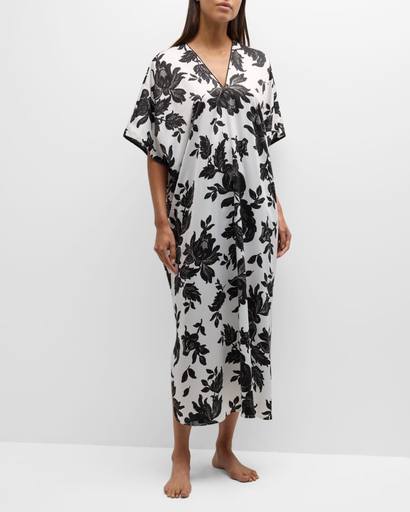 Neiman marcus natori best sale caftan