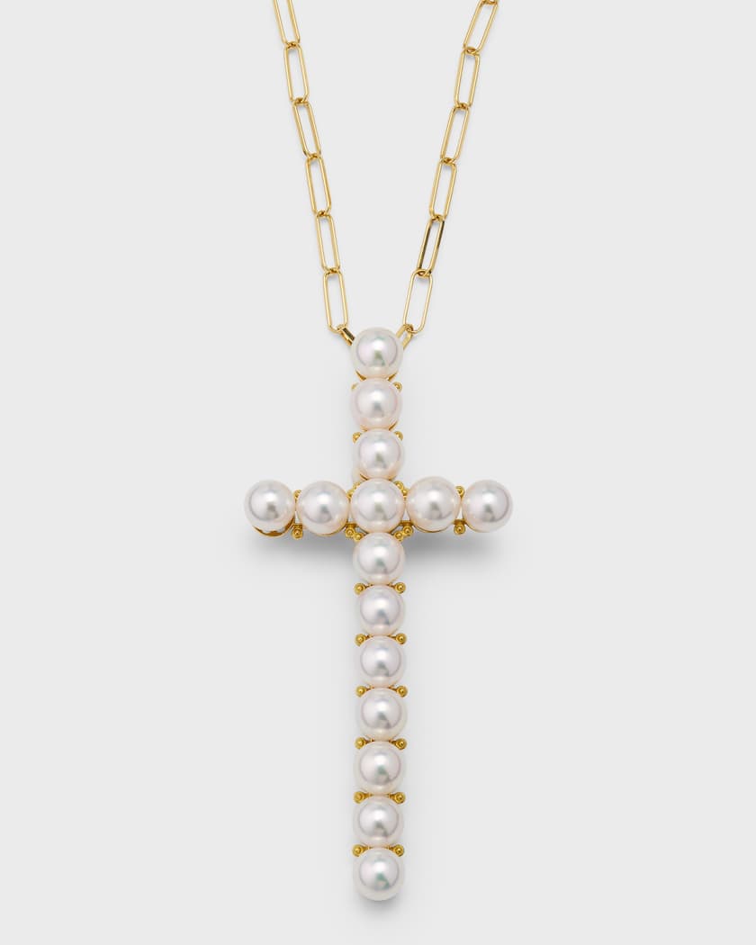 Neiman marcus shop cross necklace