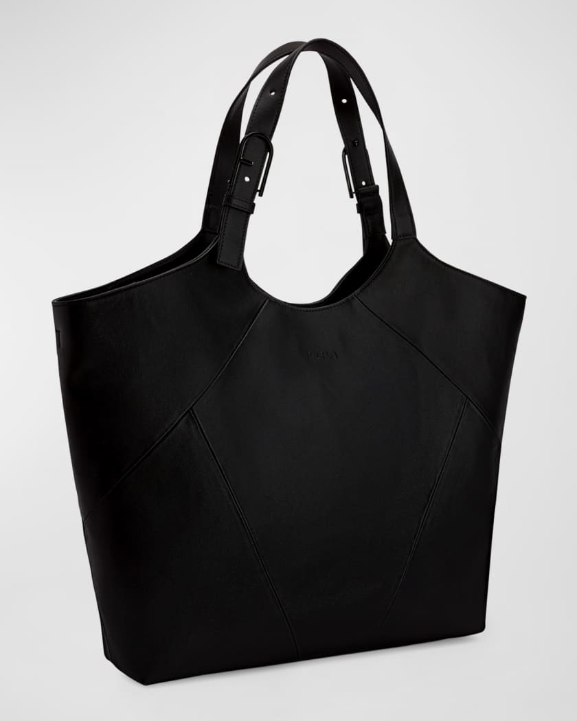 furla black tote bag