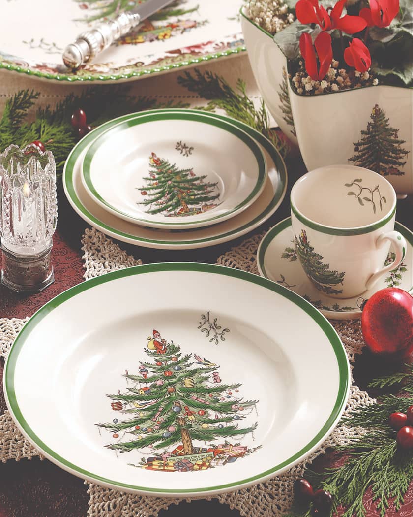 Spode christmas tree set cheap