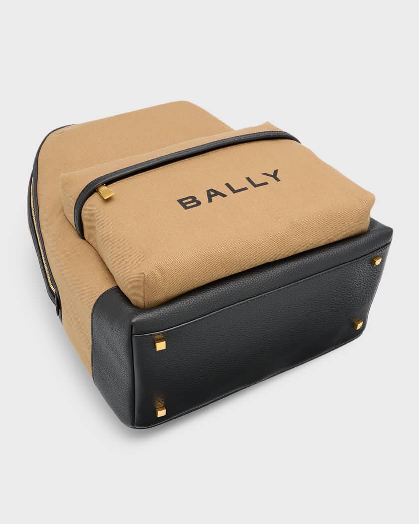 Bally leather backpack 2025