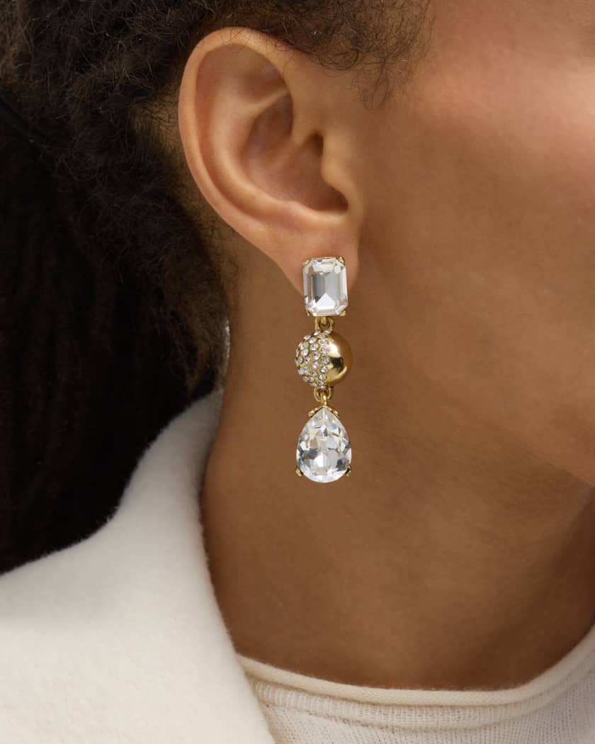Neiman marcus oscar de la renta earrings discount