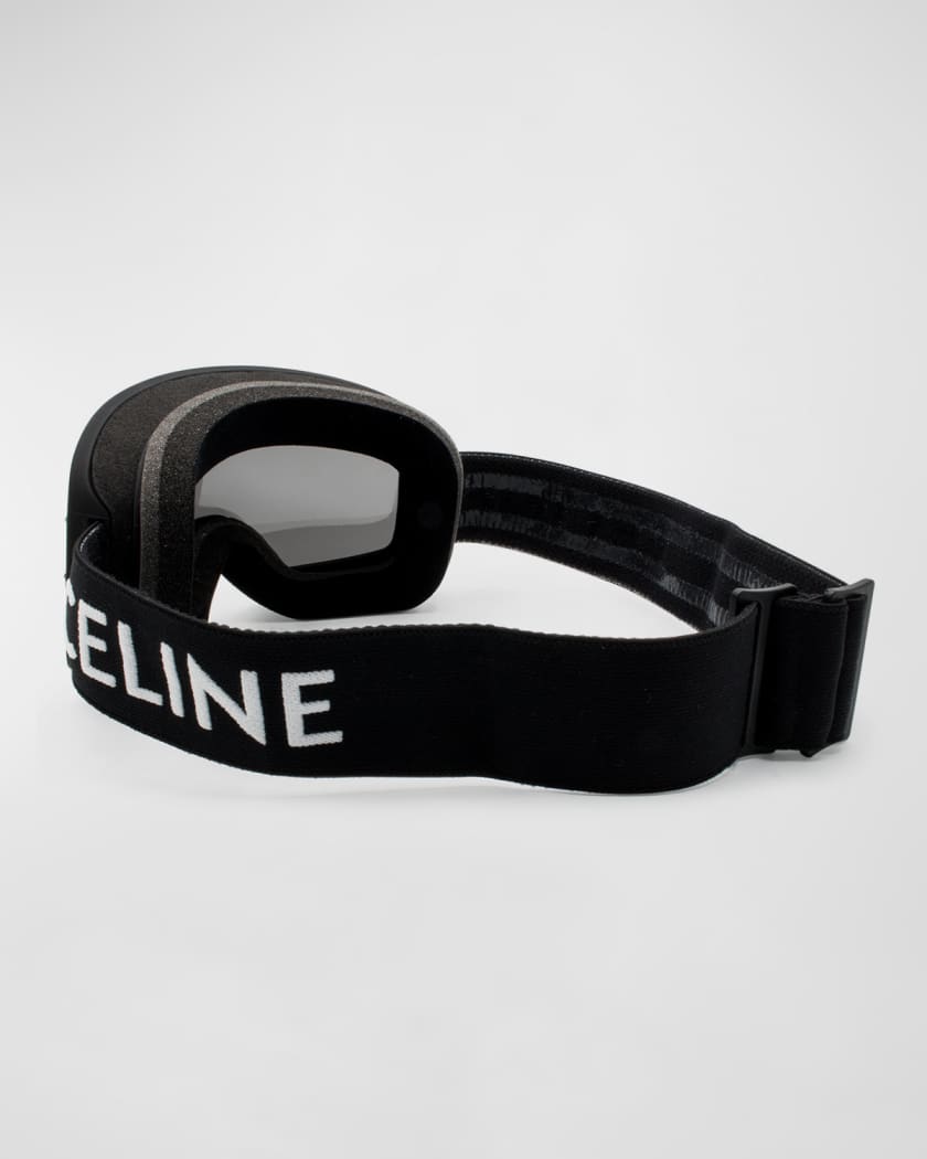 Men's Rhinestone Acetate Ski Goggles