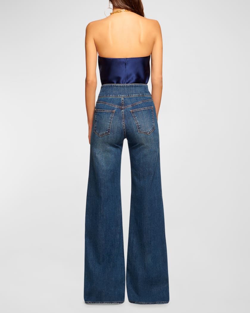 Liv High-Rise Wide-Leg Jeans