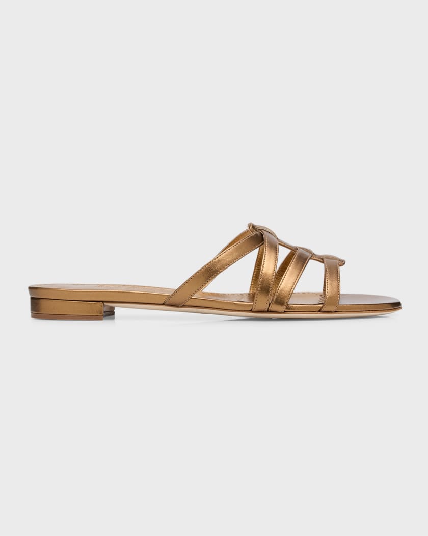 Neiman marcus shop flat sandals
