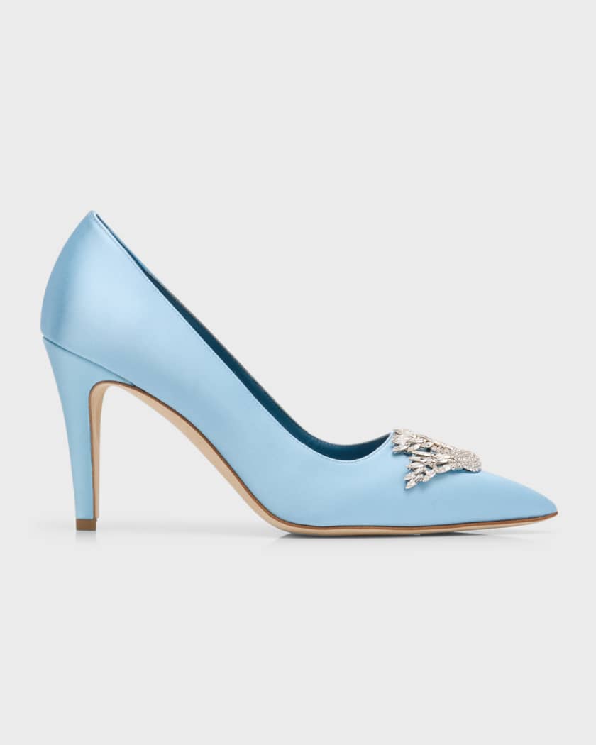 Palos Crystal Bird Stiletto Pumps