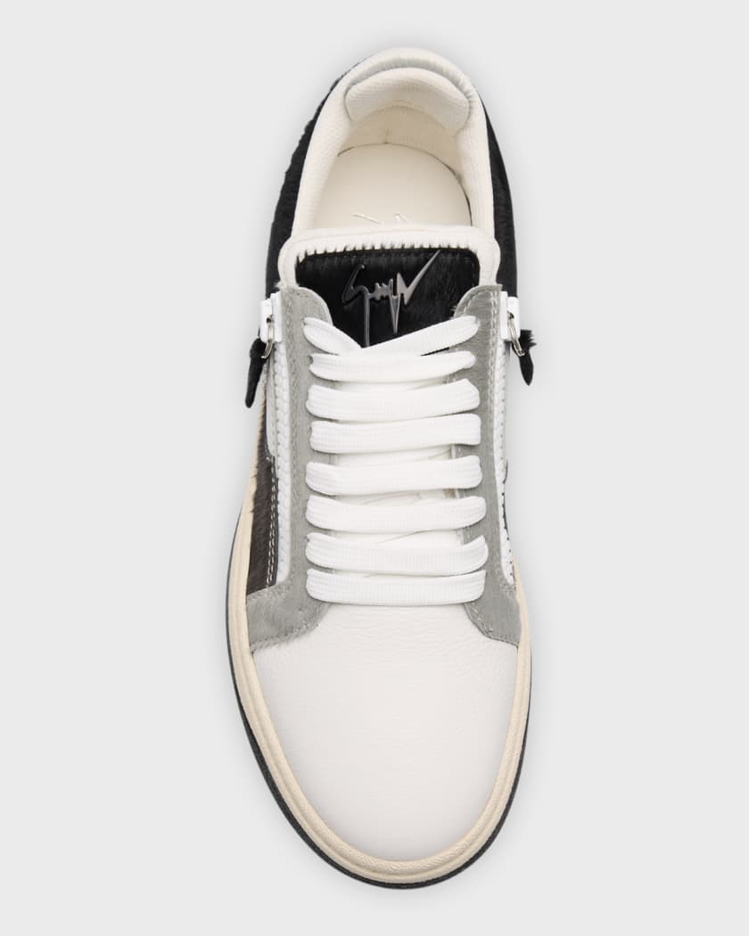 Giuseppe zanotti leather discount sneakers