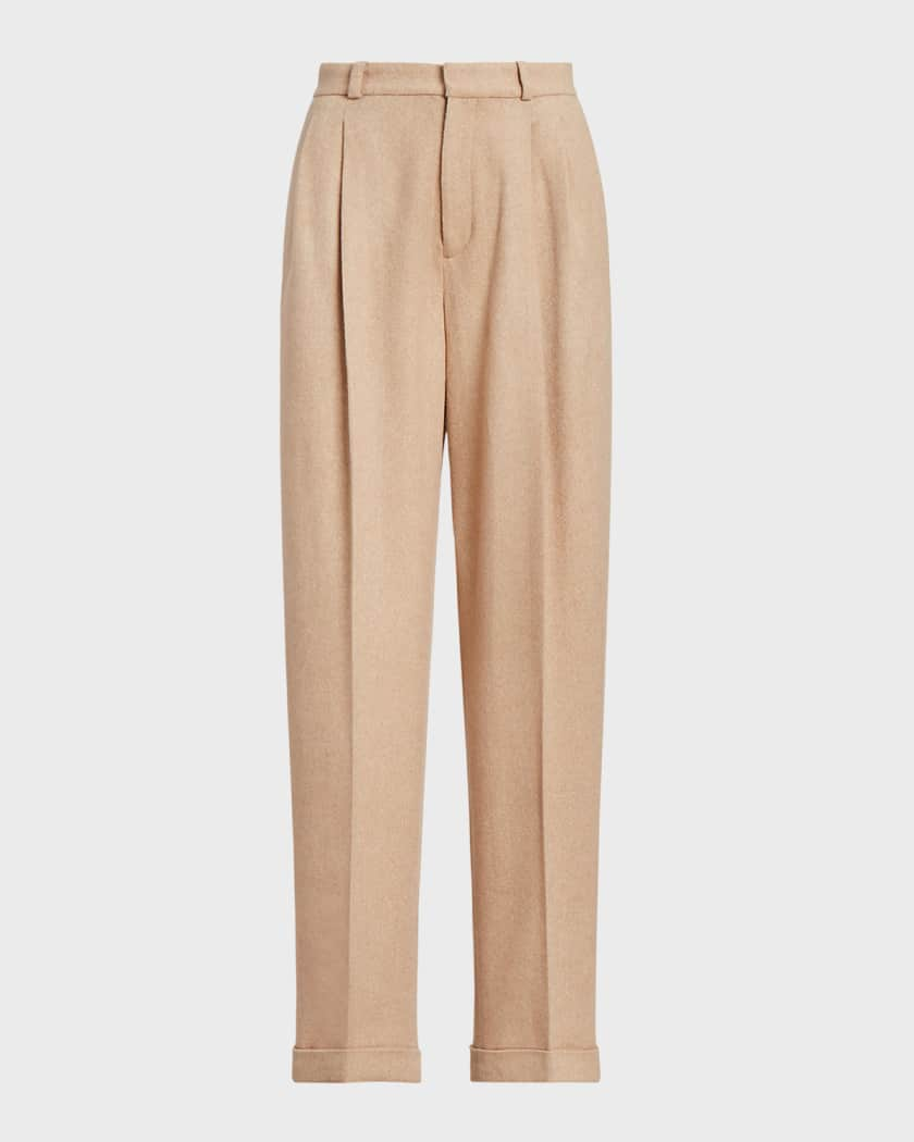 Women's Polo Ralph Lauren Herringbone Wool Blend Jogger Pants