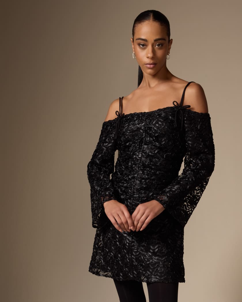 Ganni one top shoulder dress
