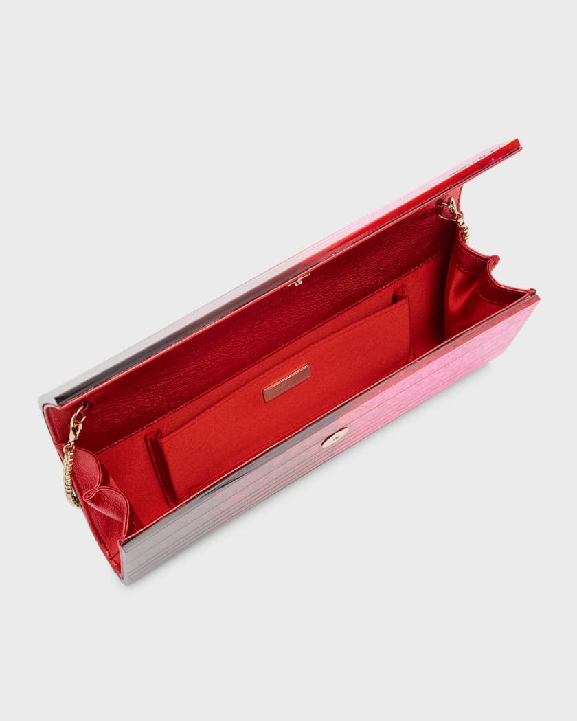 Jimmy choo shop red clutch