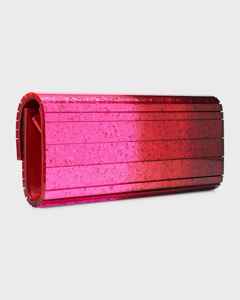 Jimmy choo 2025 sweetie glitter clutch