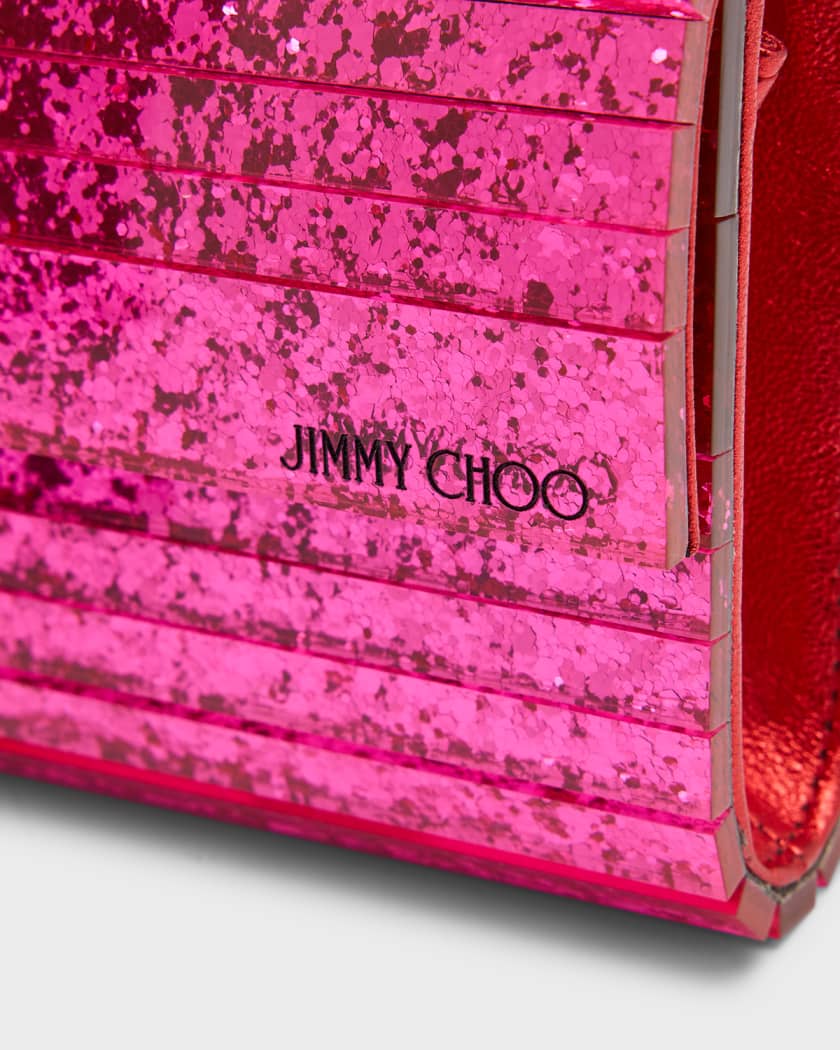 Jimmy Choo Milla Clutch in Champagne Glitter — UFO No More