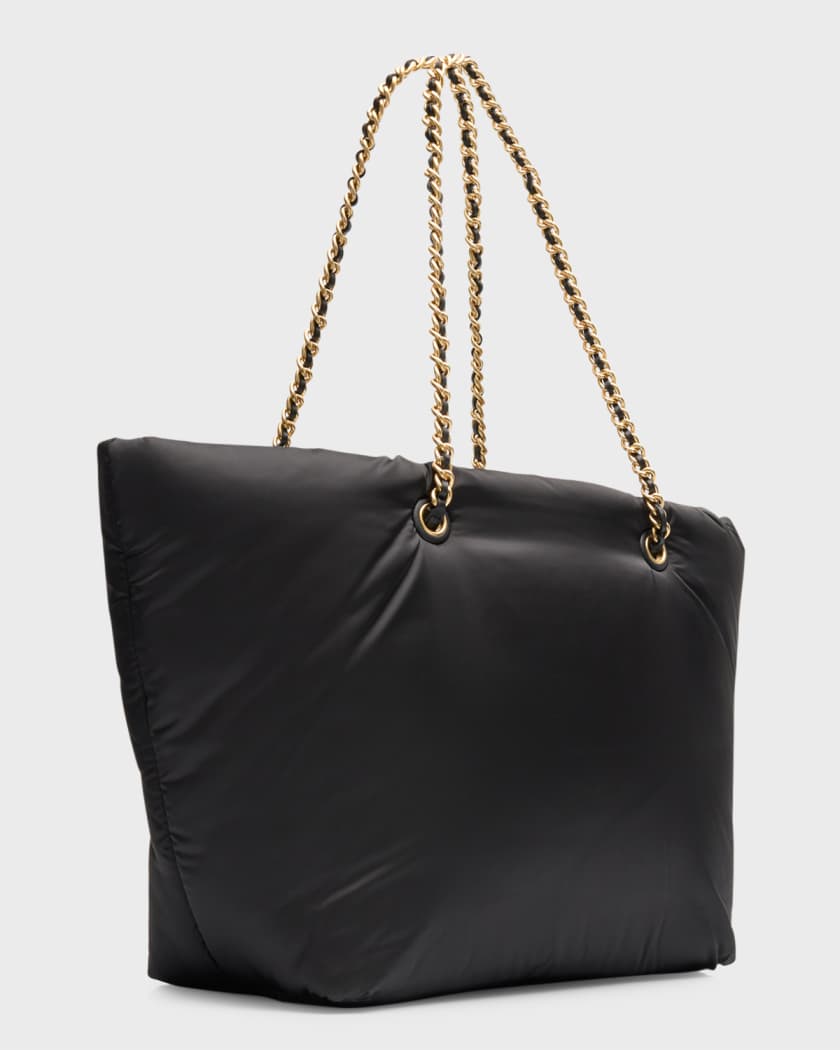 Tory burch quilted nylon tote sale