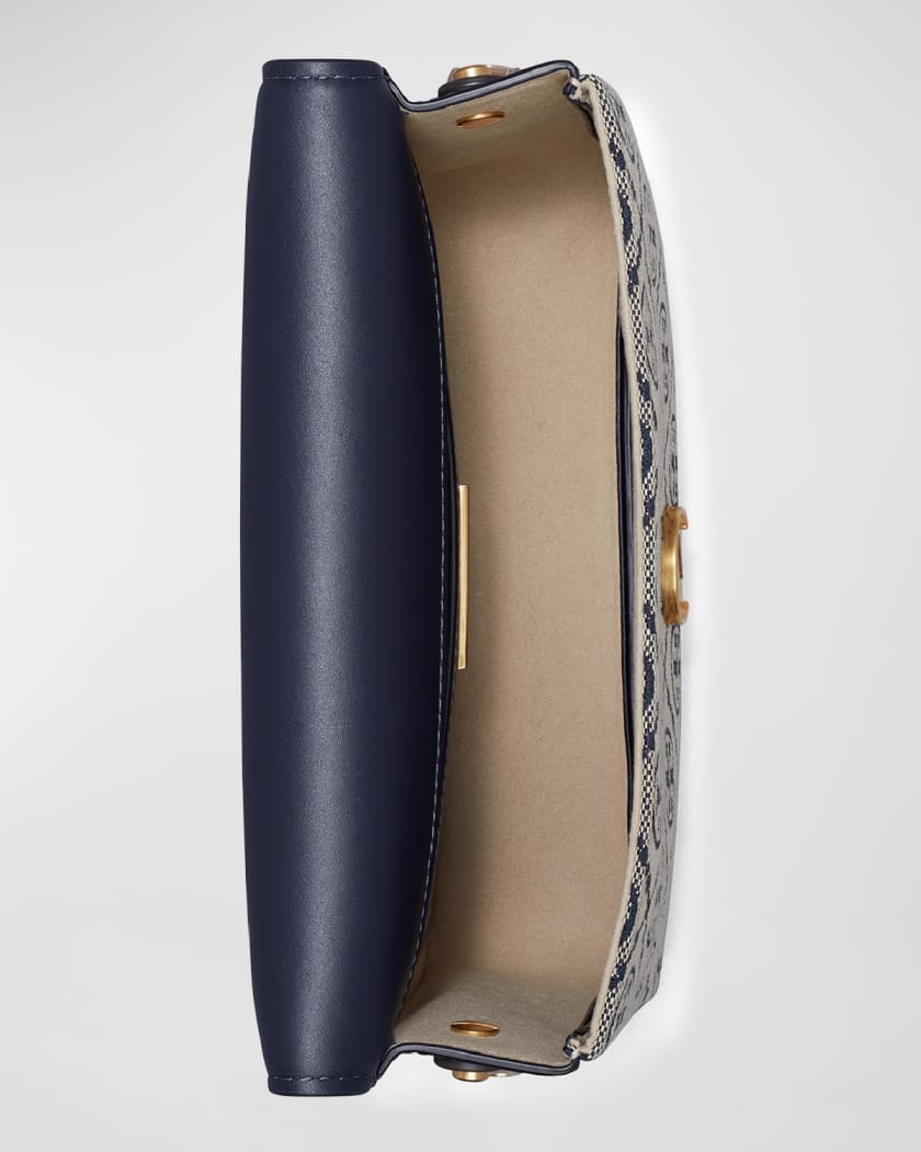 Robinson T Monogram Convertible Shoulder Bag