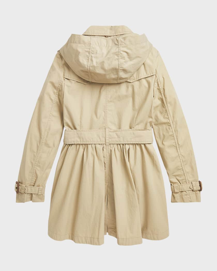 Ralph lauren girls trench coat hotsell