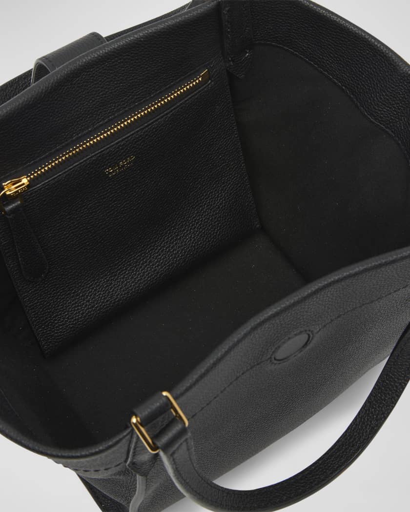 Tara Small Tote in Grained Leather