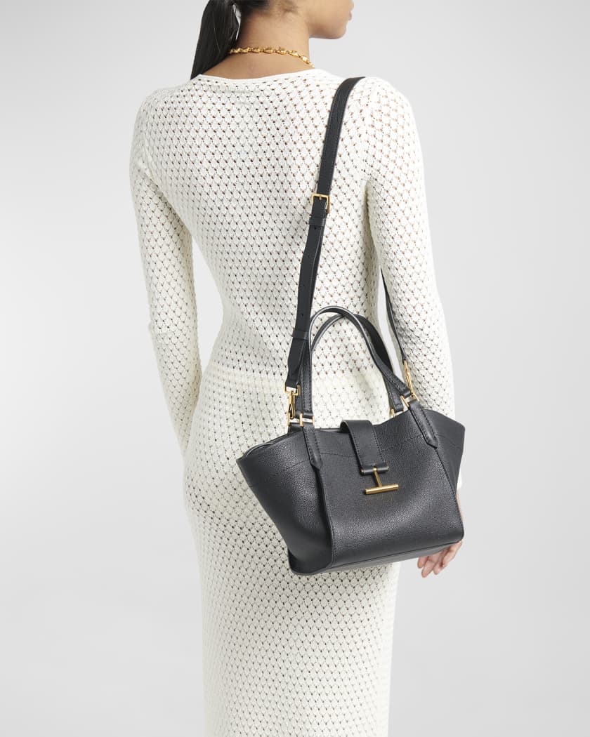 Tara Small Tote in Grained Leather