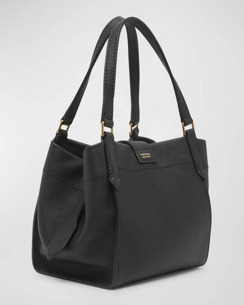 Tara Small Tote in Grained Leather