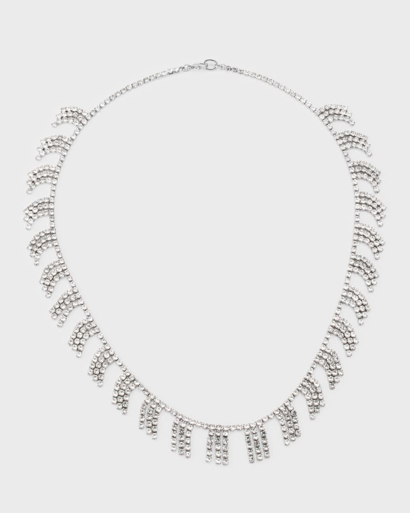 Fringe statement necklace outlet