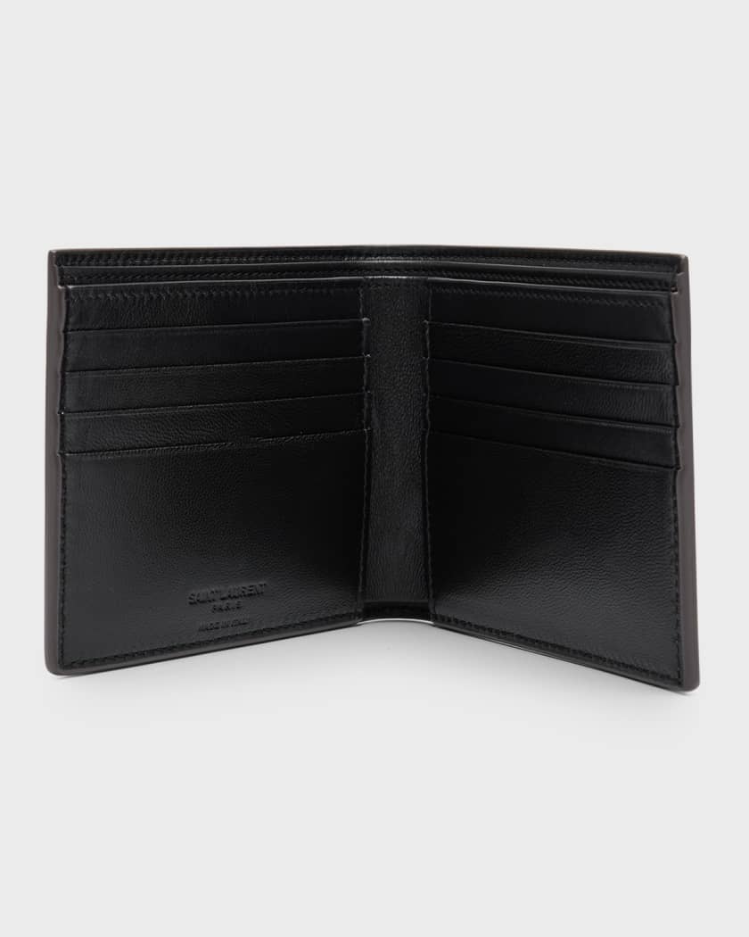 Saint Laurent Men's Leather Bifold Wallet