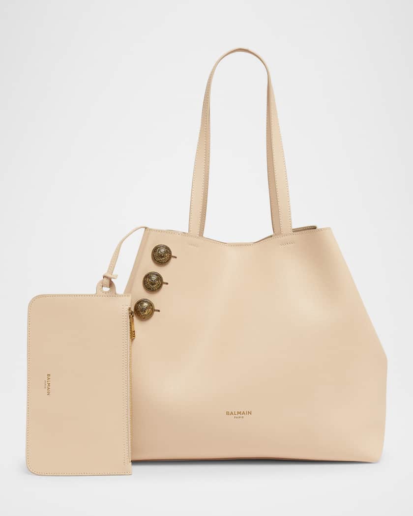 トートバッグ BALMAIN 'Embleme' shopping bag Balmain Embleme Leather Shopping Bag | Saks Fifth Avenue
