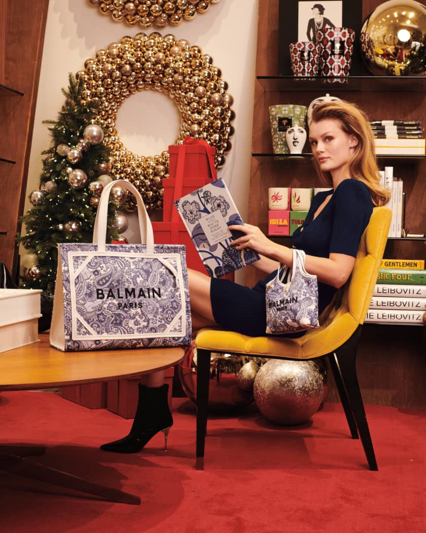 Balmain new arrivals blue bag