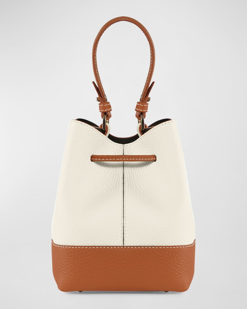 Strathberry Osette Drawstring Pouch Bucket Bag