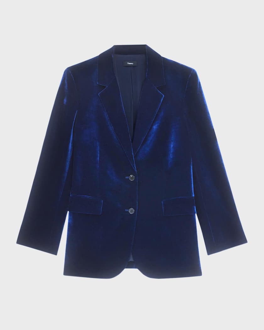 Theory velvet hotsell blazers