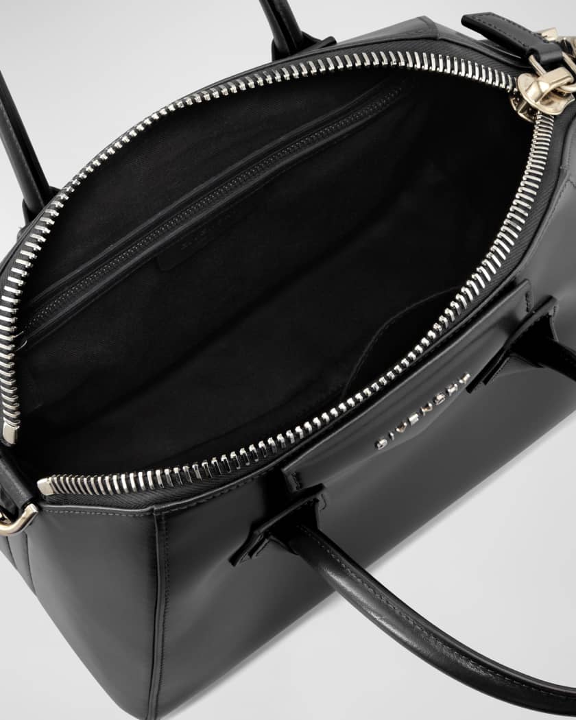 Antigona Small Top Handle Bag in Box Leather