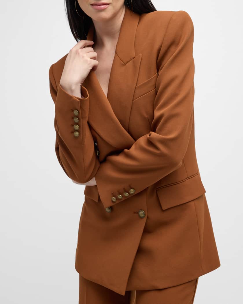 Frame double breasted blazer top
