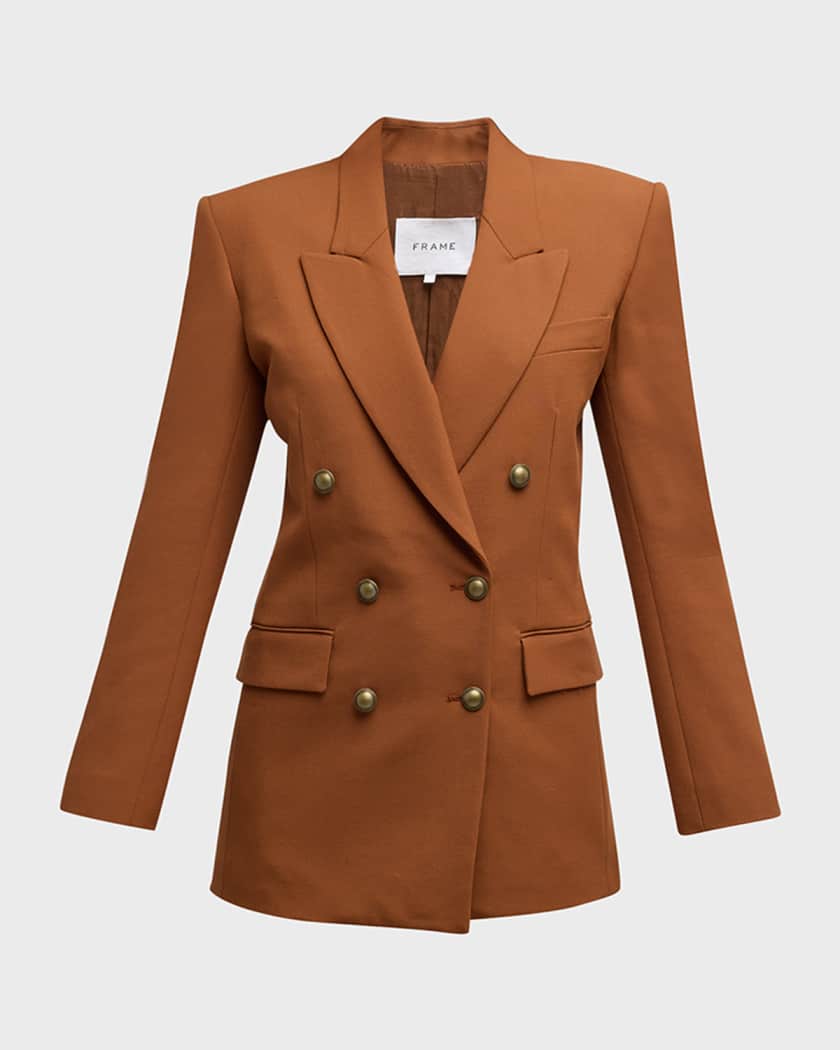 Frame double deals breasted blazer