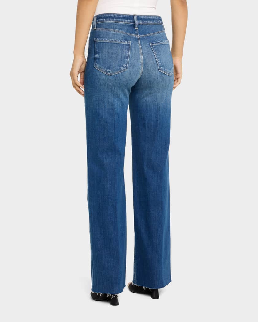 Scottie High Rise Wide-Leg Jeans
