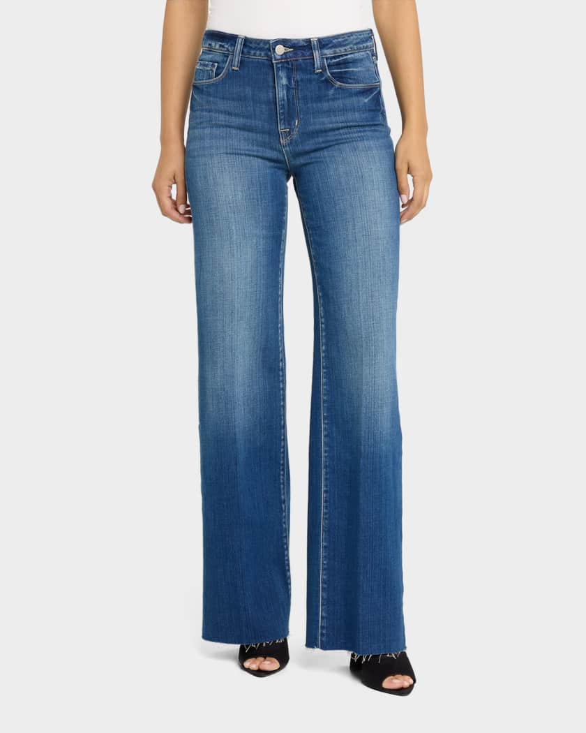 Scottie High Rise Wide-Leg Jeans