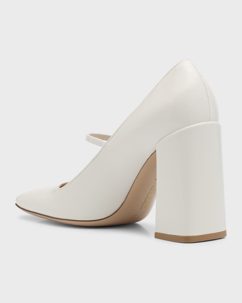 White store block pumps