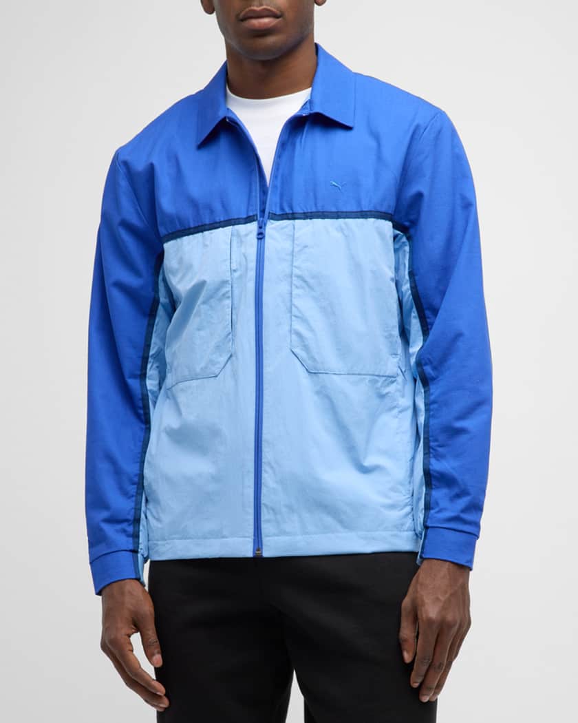 Puma men's full discount zip track jacket