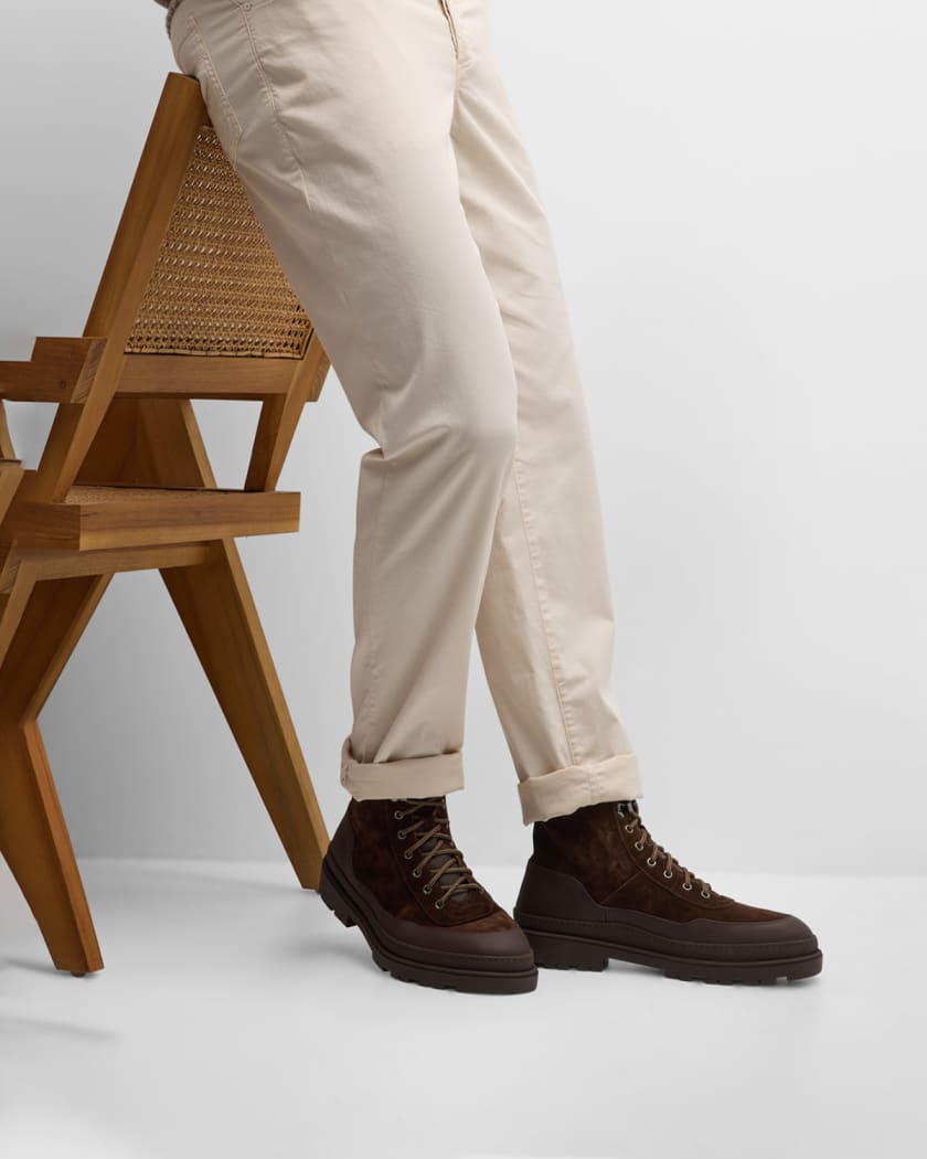 Brunello cucinelli mens discount boots