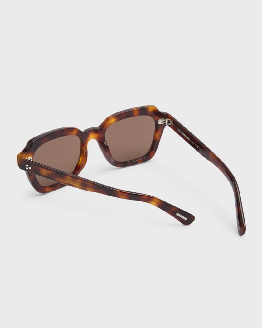Oliver Peoples Kienna Mirrored Square Sunglasses