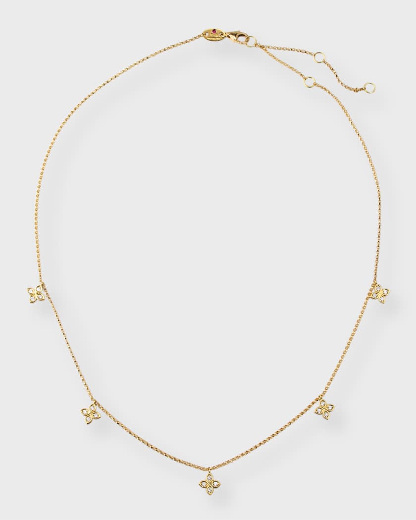 Roberto Coin Love In Verona Diamond Zipper Necklace – Thomas Markle Jewelers