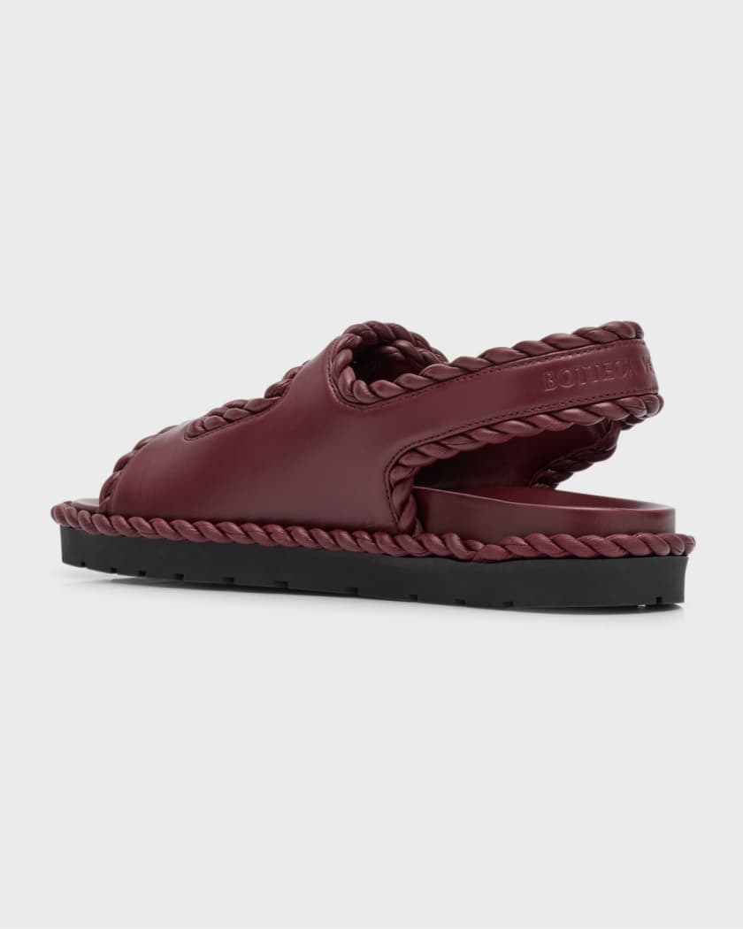 Bottega veneta leather sandals discount