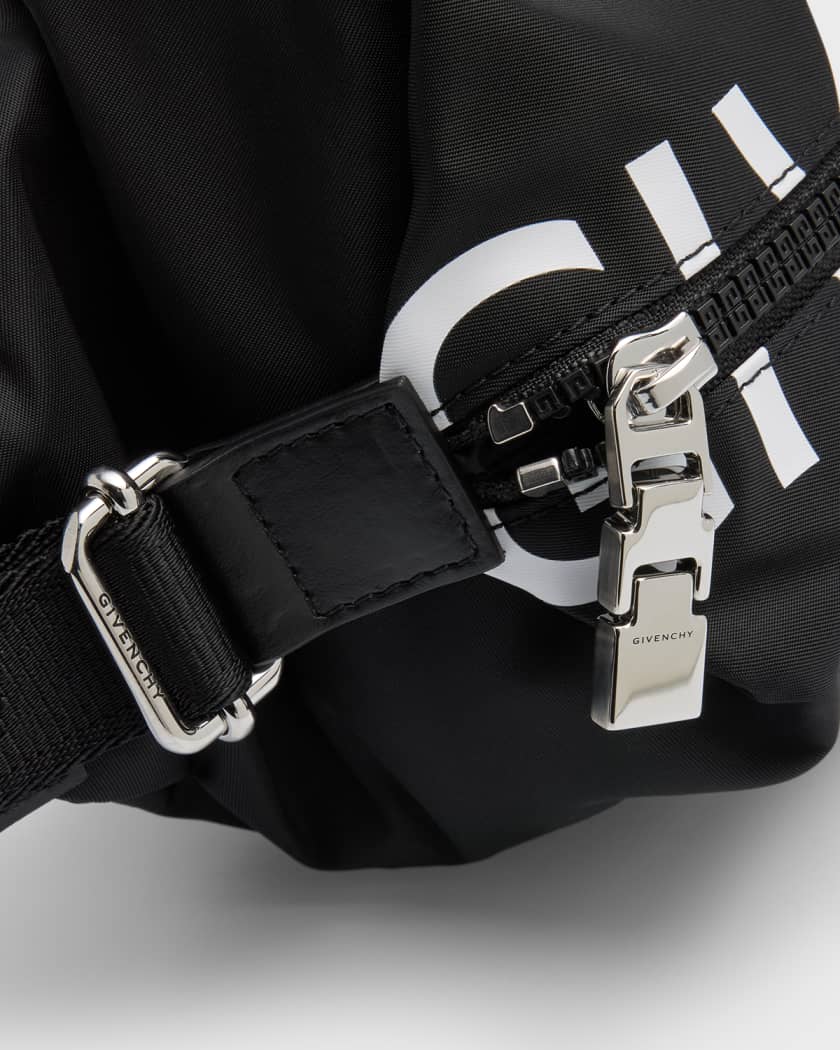 Givenchy Men s G Zip Nylon Crossbody Belt Bag Neiman Marcus