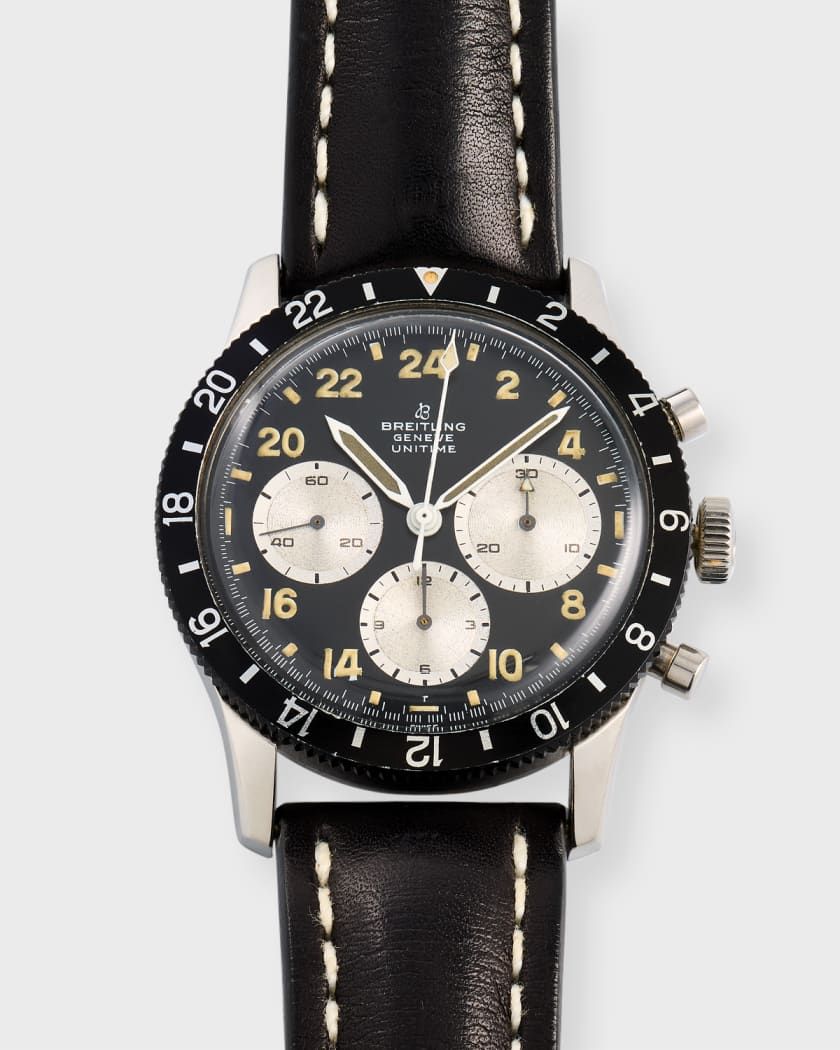 Vintage Watches Breitling Unitime 42mm Vintage 1960s Watch