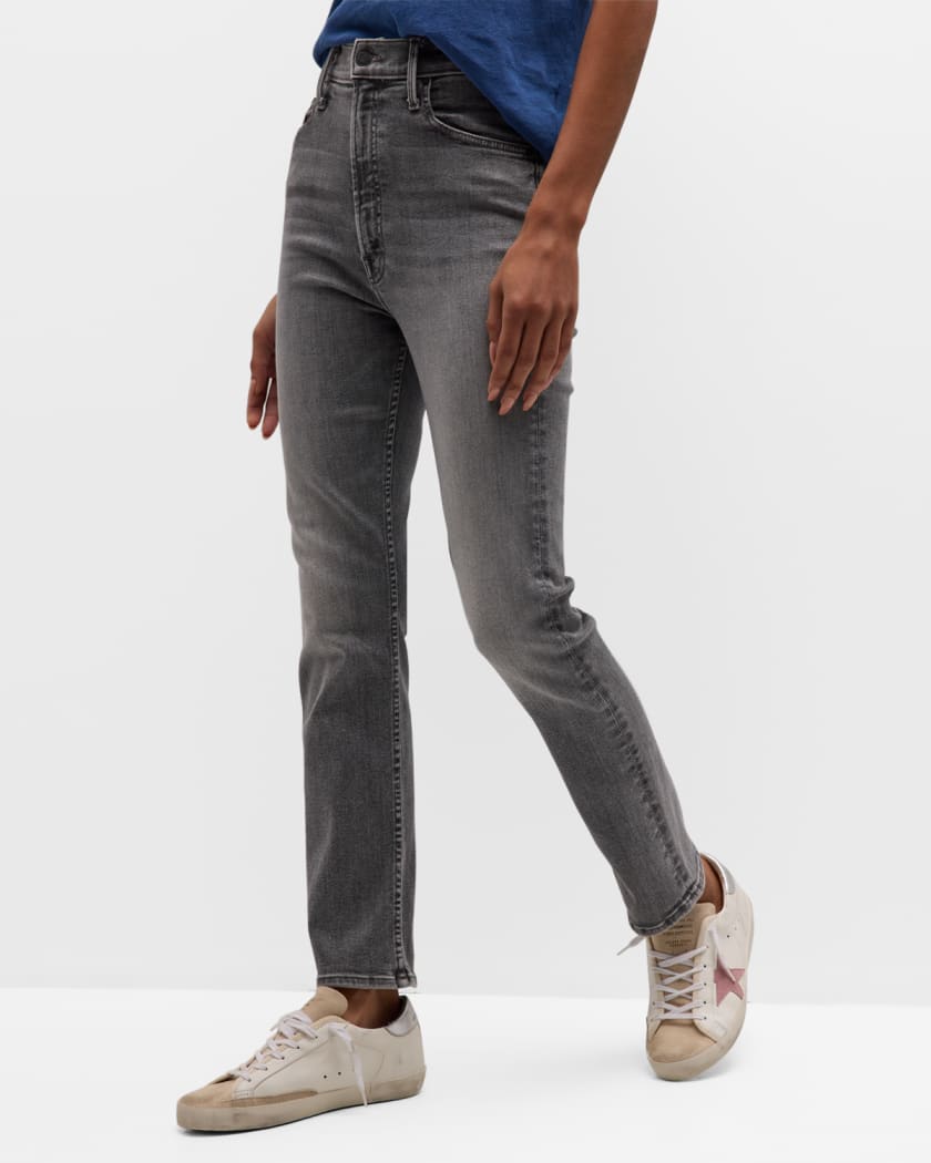 The High Waisted Rider Ankle Jeans