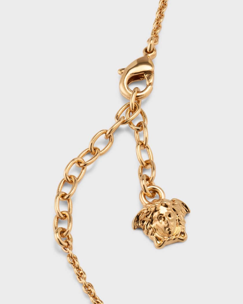Versace cheap charm necklace