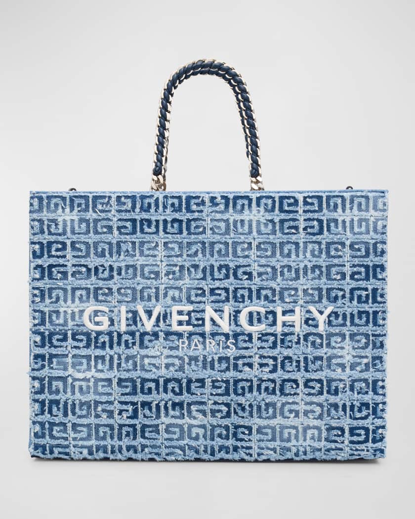 Neiman marcus blue tote top
