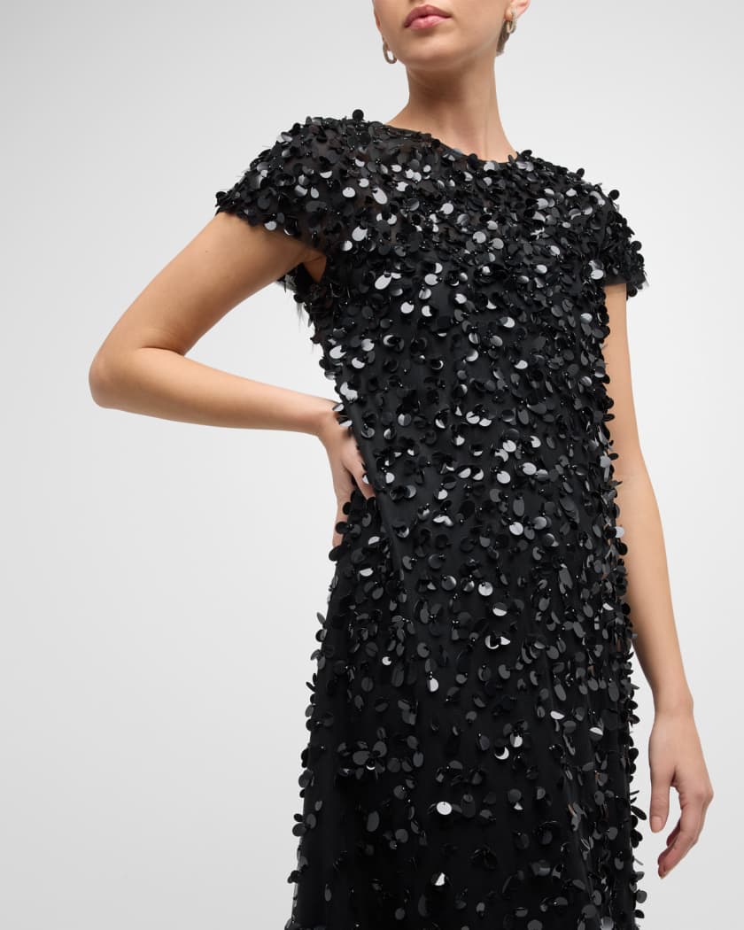 Carolina herrera sales sequin dress